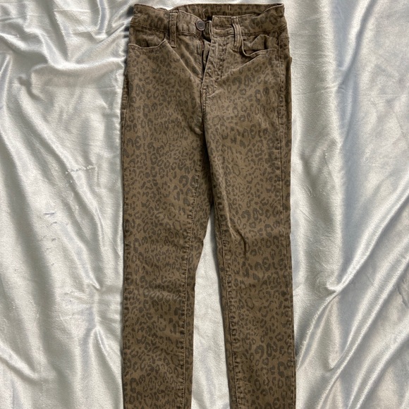 Cheetah Jeggings Womens Size 0 - Picture 3 of 4